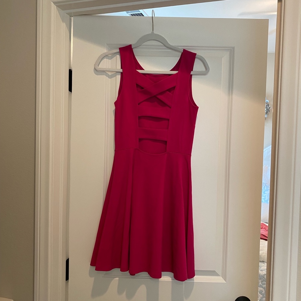 Aqua Raspberry Dress